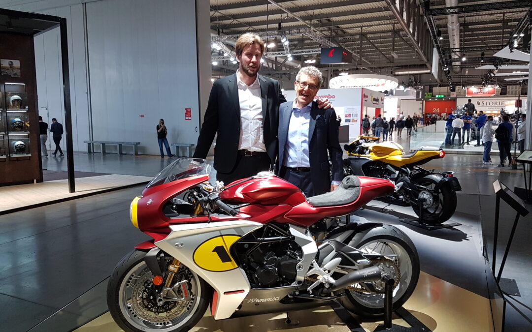 Metalprint at EICMA with MV Agusta